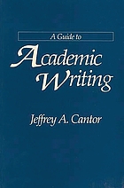 A guide to academic writing