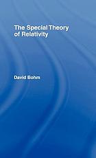 The special theory of relativity