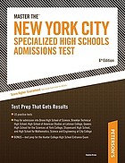 Master the New York City specialized high schools admissions test