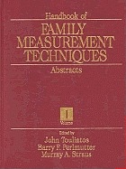 Handbook of family measurement techniques