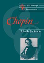 The Cambridge companion to Chopin