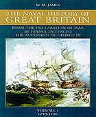 The naval history of Great Britain during the French Revolutionary and Napoleonic Wars / 1 1793-96.