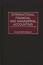 International financial and managerial accounting
