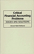 Critical financial accounting problems : issues... door Ahmed Riahi-Belkaoui