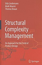 Structural complexity management : an approach... by Udo Lindemann