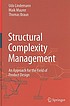 Structural complexity management : an approach... por Udo Lindemann