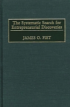 The systematic search for entrepreneurial discoveries