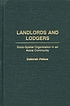 Landlords and lodgers : socio-spatial organization in an Accra community