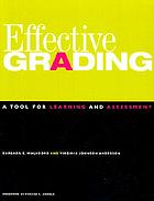 Effective grading : a tool for learning and assessment