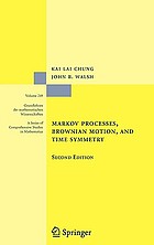 Markov processes, Brownian motion, and time symmetry