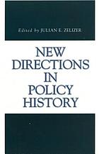New directions in policy history