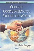 Codes of good governance around the world
