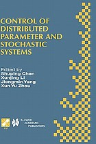 Control of distributed parameter and stochastic systems : proceedings of the IFIP WG 7.2 international conference, June 19-22, 1999, Hangzhou, China