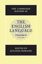 The Cambridge history of the English language