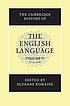The Cambridge history of the English language
