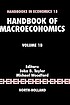 Handbook of macroeconomics by John B Taylor