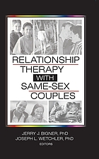 Relationship therapy with same-sex couples