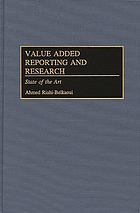 Value added reporting and research : state of the art