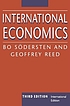 International economics by Bo Södersten
