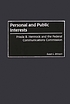 Personal and public interests : Frieda B. Hennock... door Susan L Brinson