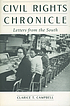 Civil rights chronicle : letters from the South por Clarice T Campbell