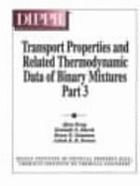 Transport properties and related thermodynamic data of binary mixtures