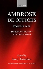 De officiis. Vol. 1