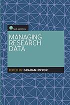 Managing research data