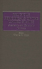 Religious periodicals of the United States : academic and scholarly journals