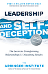 LEADERSHIP AND SELF-DECEPTION : getting out of... by ARBINGER INSTITUTE.