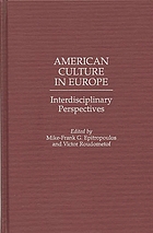American culture in Europe : interdisciplinary perspectives