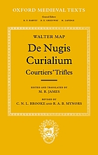 De nugis curialium = Courtiers' trifles