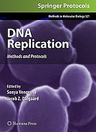 DNA replication : methods and protocols