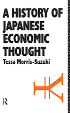 A history of Japanese economic thought