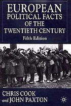 European political facts of the twentieth century