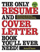The only resume and cover letter book you'll ever need