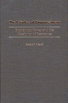 The paradox of empowerment : suspended power and the possibility of resistance