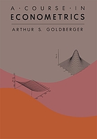 A course in econometrics
