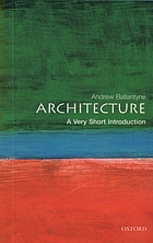 Architecture : a very short introduction