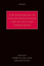 Handbook of the international law of military operations