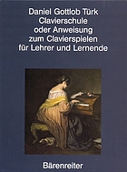 Klavierschule, oder, Anweisung zum Klavierspielen für Lehrer und Lernende