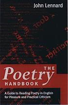 The poetry handbook : a guide to reading poetry  for pleasure and practical criticism