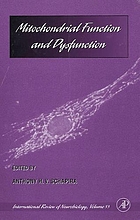 Mitochondrial function and dysfunction