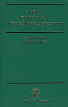 ECTA guide to E.U. trade mark legislation