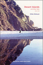 Desert islands and other texts, 1953-1974