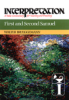 First and Second Samuel