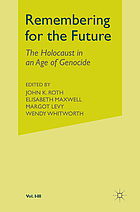 Remembering for the future. The holocaust in an age of genocide
