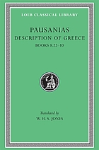 Description of Greece / 4. Books VIII (XXII) - X.