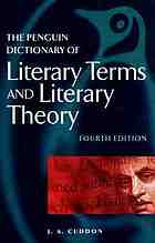 A dictionary of literary terms and literary theory