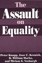 The assault on equality